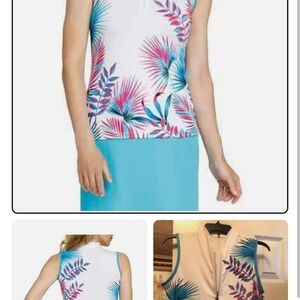 Tail White Label Harmony PalmUV Blocking Shirt. NWT!